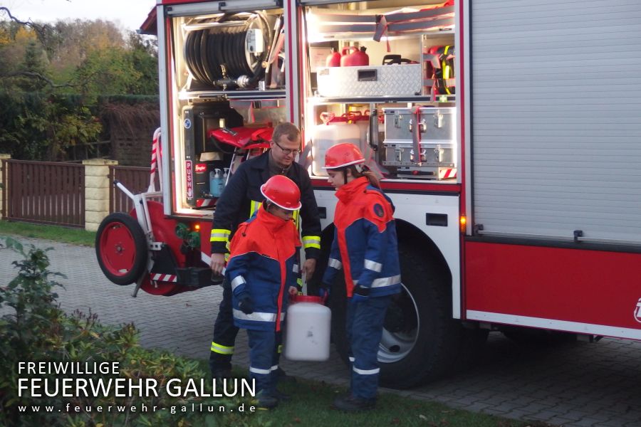 Berufsfeuerwehr-Wochenende unserer Jugendfeuerwehr